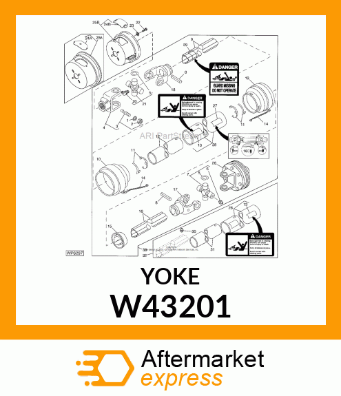 YOKE, INBOARD W43201