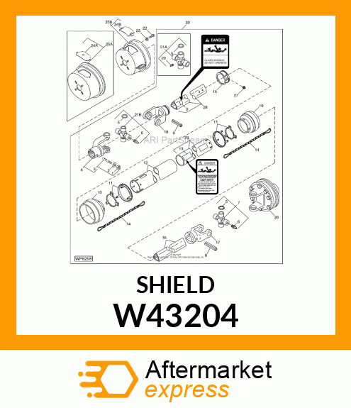 SHIELD, CONE W43204