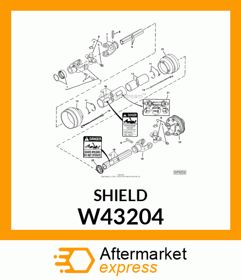 SHIELD, CONE W43204