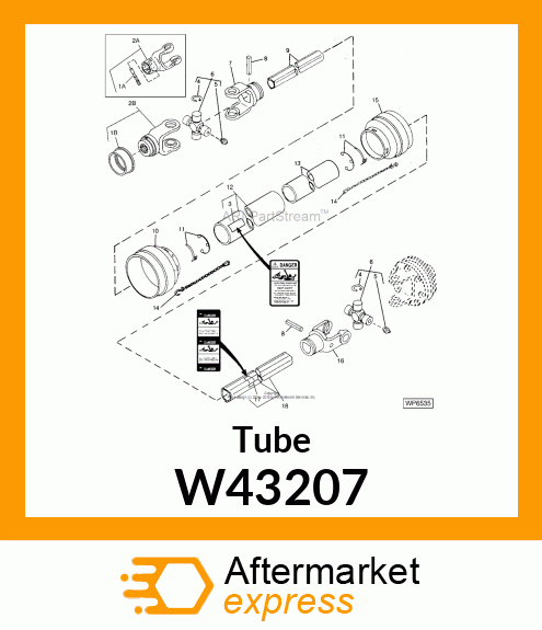 SHAFT, OUTER W43207