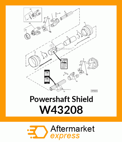 Powershaft Shield W43208