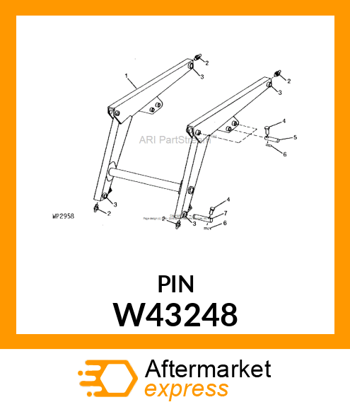 PIN W43248
