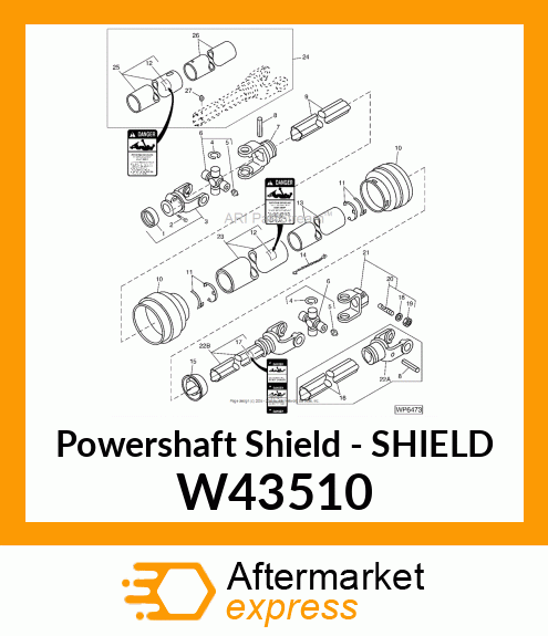 Powershaft Shield - SHIELD W43510