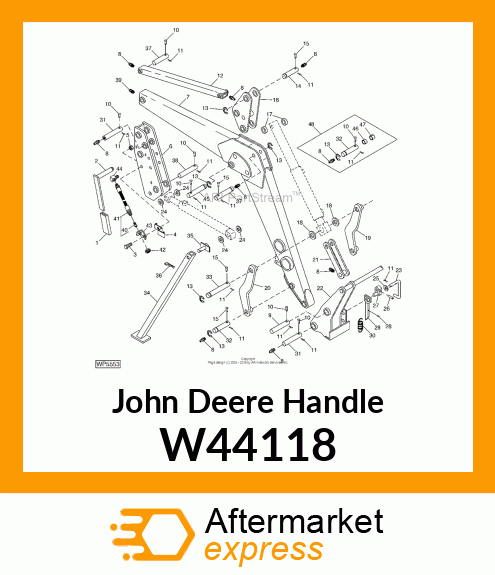 HANDLE (LH) W44118