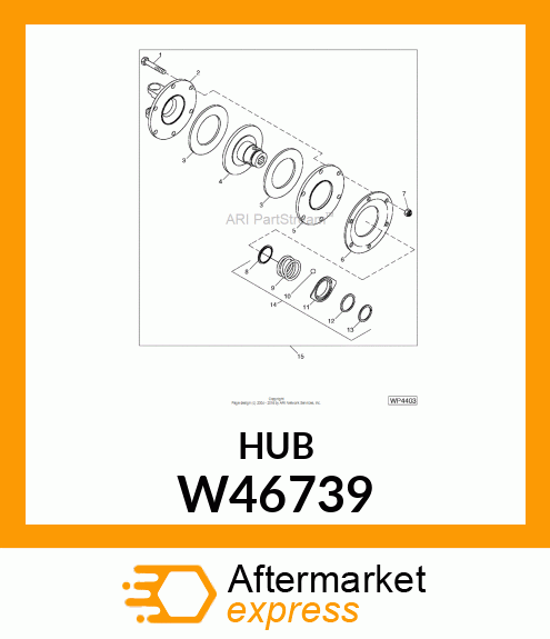 Hub W46739