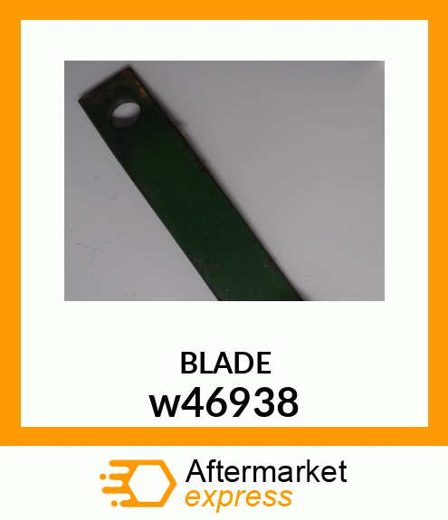 BLADE, BLADE, SUCTION OFFSET ROTARY w46938