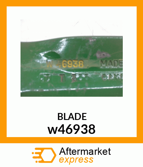 BLADE, BLADE, SUCTION OFFSET ROTARY w46938