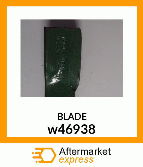 BLADE, BLADE, SUCTION OFFSET ROTARY w46938