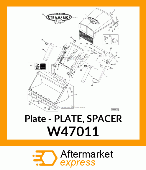 Plate W47011