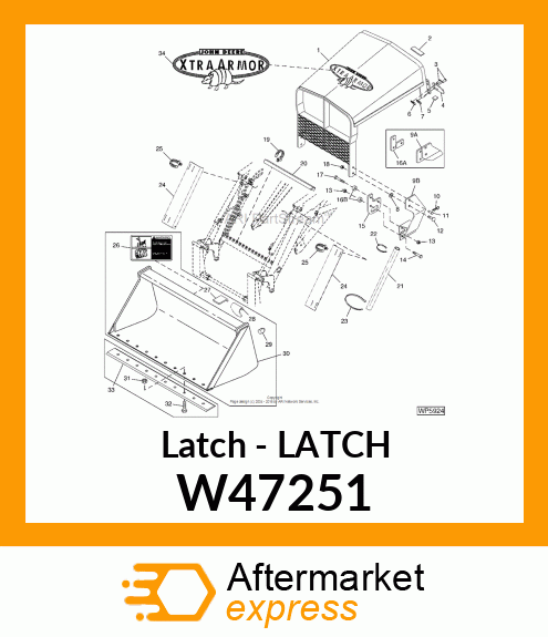 Latch W47251