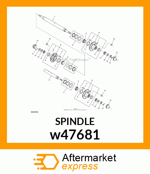 Spindle w47681