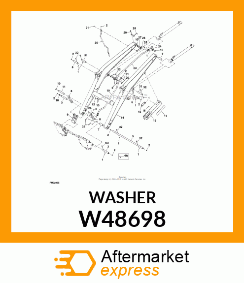 WASHER W48698