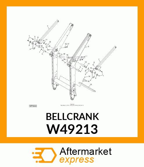 BELLCRANK W49213