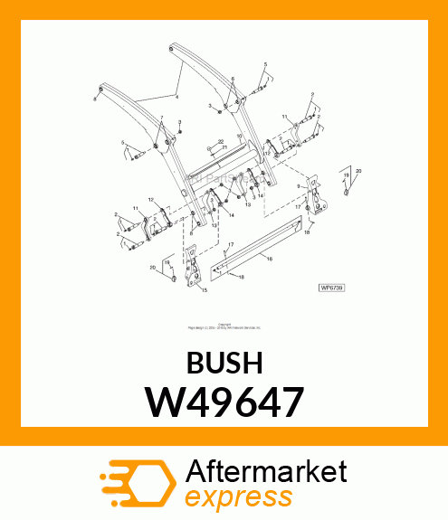 BUSHING W49647