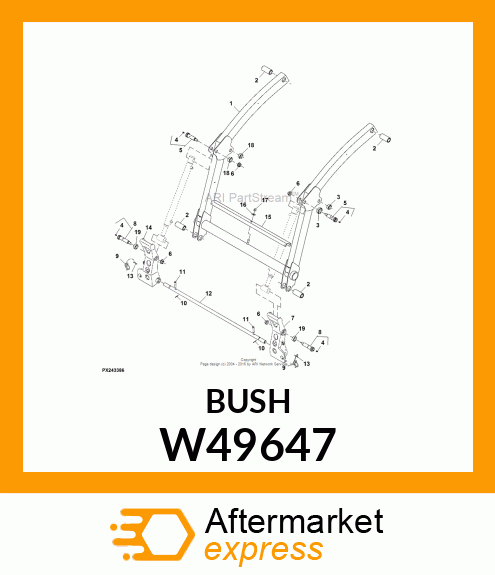 BUSHING W49647