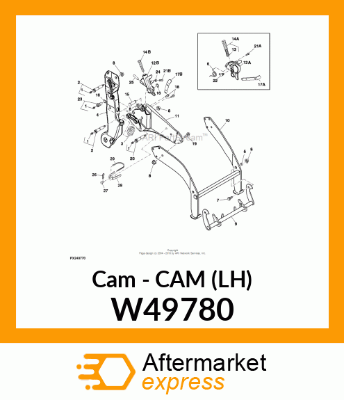 Cam W49780