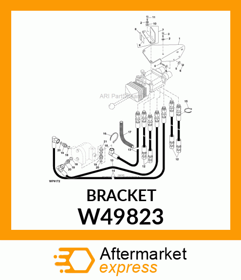 BRACKET, VALVE W49823