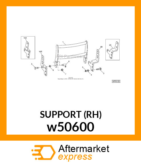 SUPPORT (RH) w50600