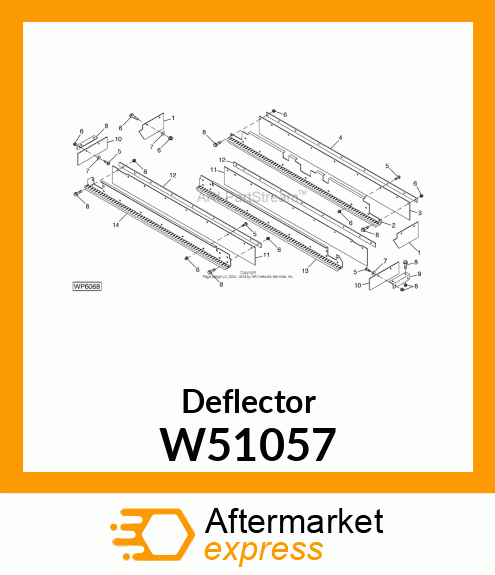 Deflector W51057