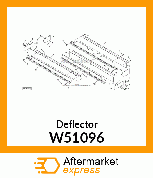Deflector W51096