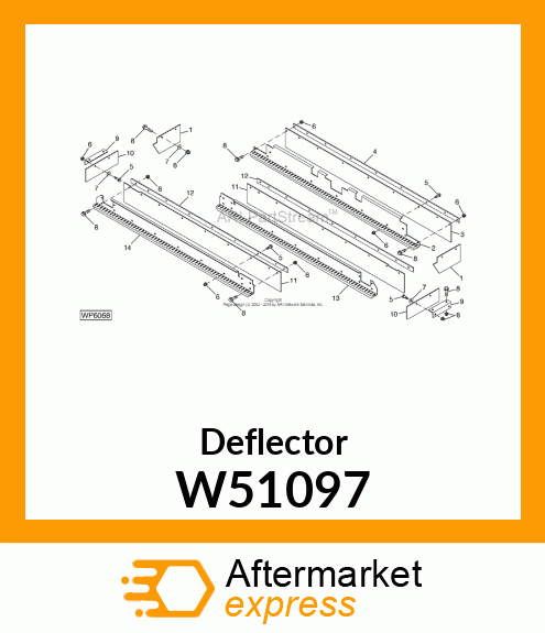 Deflector W51097