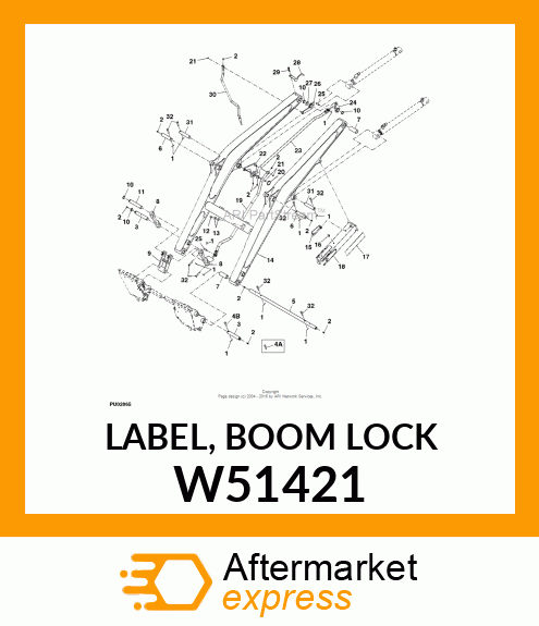 LABEL, BOOM LOCK W51421