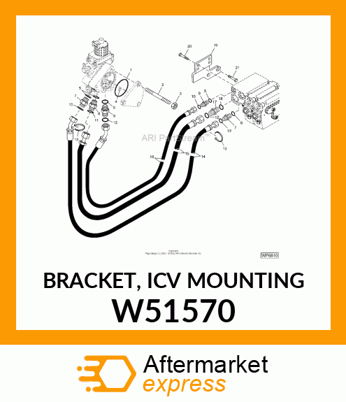 BRACKET, ICV MOUNTING W51570