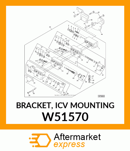 BRACKET, ICV MOUNTING W51570