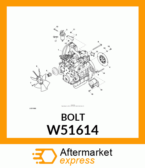 Locking Screw W51614