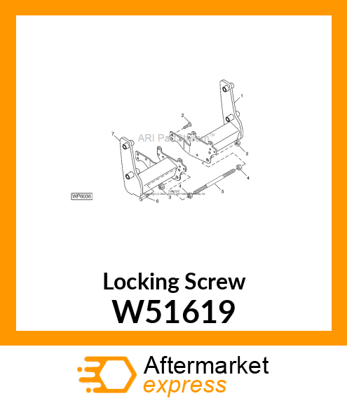 Locking Screw W51619