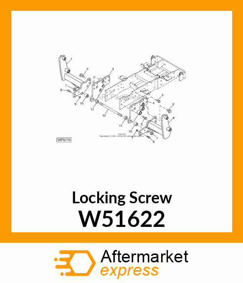 Locking Screw W51622