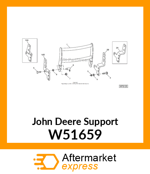 SUPPORT (LH) W51659