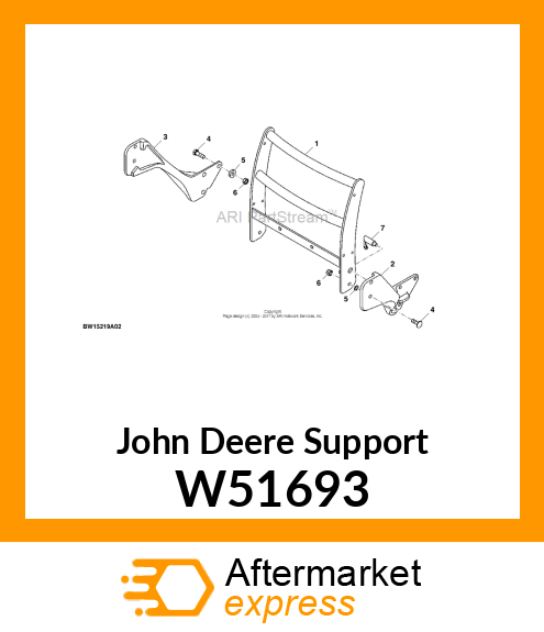 SUPPORT (LH) W51693