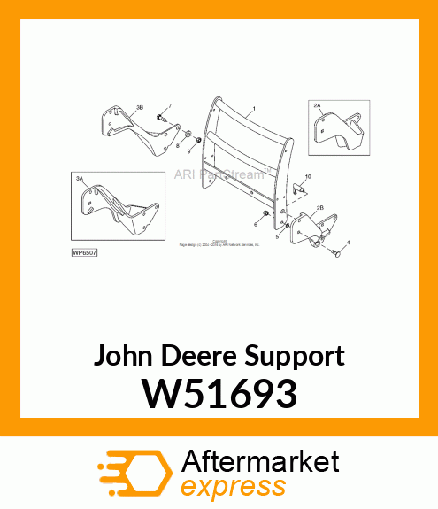 SUPPORT (LH) W51693