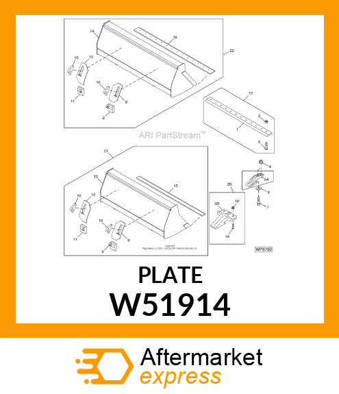 PLATE W51914