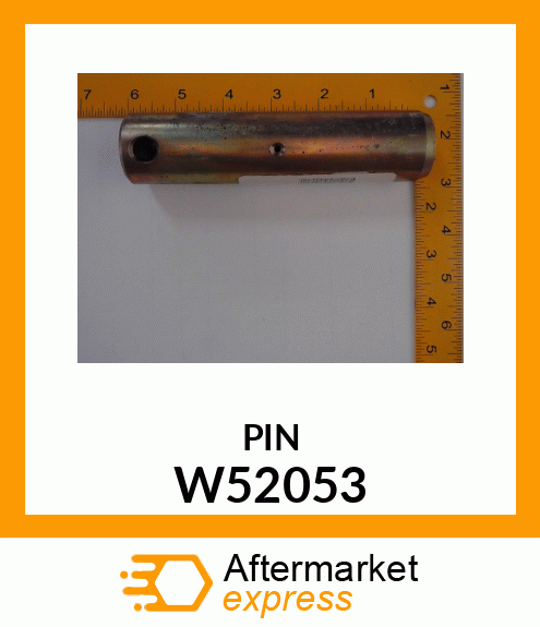 Spare part W52053 + PIN