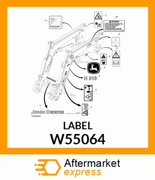 LABEL W55064