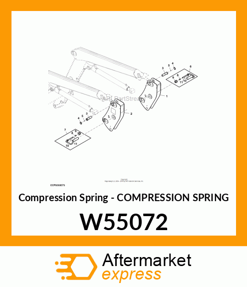 Compression Spring - COMPRESSION SPRING W55072