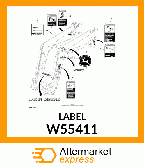 LABEL W55411