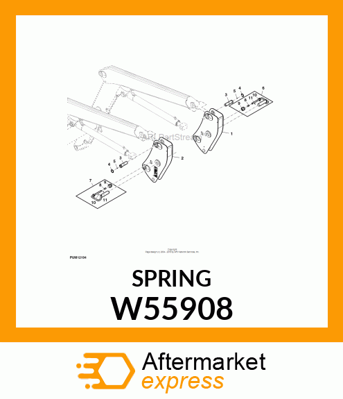 RESSORT DE COMPRESSION W55908