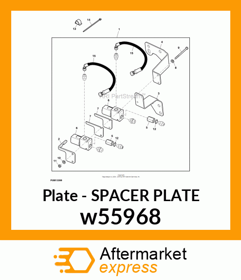 SPACER PLATE w55968