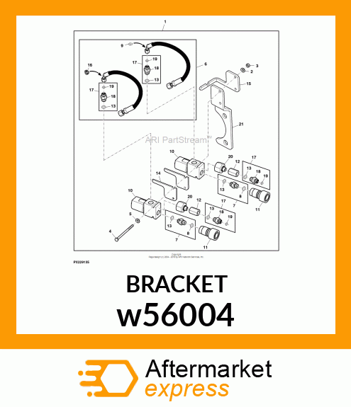 BRACKET w56004