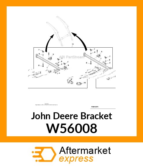 BRACKET, SERVICE LOCK LH W56008