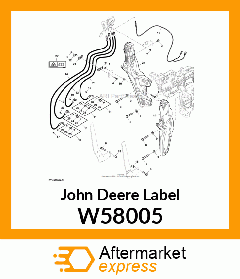 LABEL W58005