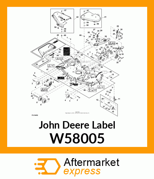 LABEL W58005