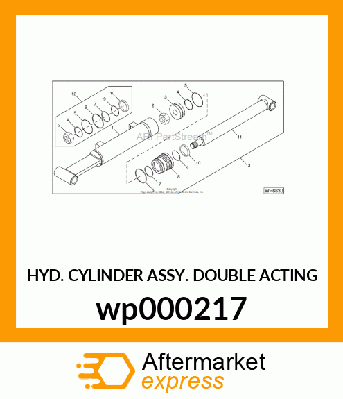 HYD. CYLINDER ASSY. wp000217