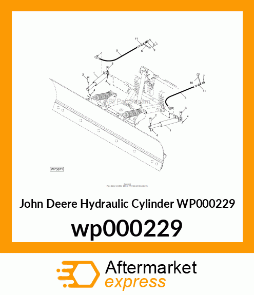 HYDRAULIC CYLINDER ASSEMBLY wp000229