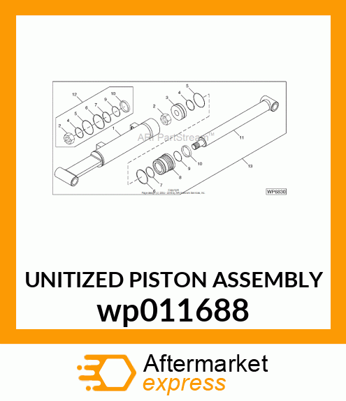 UNITIZED PISTON ASSEMBLY wp011688