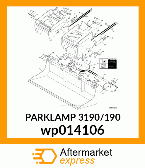 PARKLAMP 3190/190 wp014106