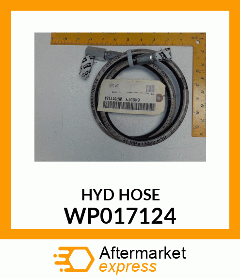 HOSE, LOWER CYLINDER, 1/4 X 41 WP017124